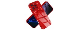 FOR IP16 PRO MAGSAFE DIAMOND GLITTER - RED