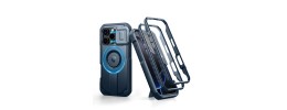 FOR IP16 PRO METAL STAND CASE W CAM LENS BLUE