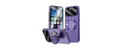 FOR IP16 PRO METAL STAND CASE W CAM LENS PURPLE