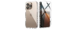 FOR IP16PM CLEAR TEMPERED GLASS