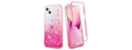FOR IPHONE 13/ 14 DIAMOND GLITTER LIP - PINK