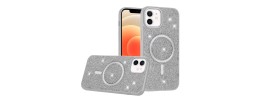 FOR IPHONE 13/ 14 DIAMOND GLITTER LIP - WHITE