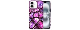 FOR IPHONE 16 PLUS DIAMOND GLITTER LIP - PURPLE