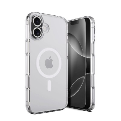 FOR IPHONE 16 PLUS DIAMOND GLITTER LIP - WHITE