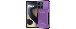 For Motorola Edge 2025 Ultimate U Design Hybrid with Camera Window Covering - Purple