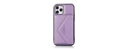 For Apple iPhone 11 (XI6.1) ELEGANT Wallet Case ID Money Holder Case Cover - Lavender