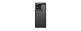 For Moto G 5G 2026 / G PLAY 2026 Premium Tough Lined Design Hybrid Case Cover - Black