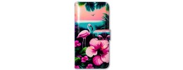 For Moto G Play 2023 G Pure G Power (2022) Tough Strong Hybrid (Magnet Mount Friendly) Case Cover - Flamingo