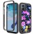 For Motorola Moto G 5G (2023) METKASE Premium Exotic Design Hybrid Case in Slide-Out Package - Antique Flower