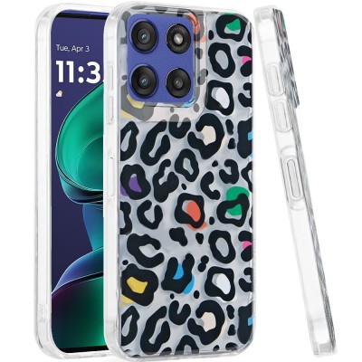 For Motorola Moto G 5G 2025 Double Layer Design IMD TPU Case - N