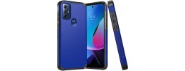 For Motorola Moto G Play 2023 METKASE (Original Series) Tough  Strong Shockproof Hybrid in Slide-Out Package - Cool Blue