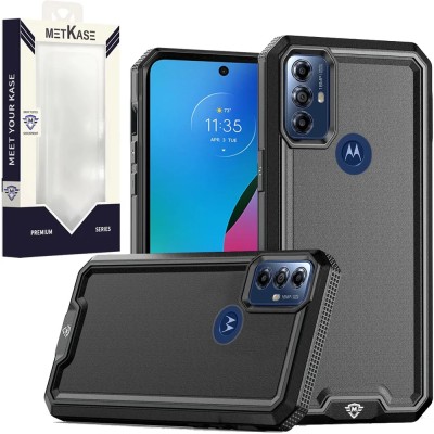 For Motorola Moto G Play 2023 METKASE Rank Tough Strong  Modern Fused Hybrid in Slide-Out Package - Black