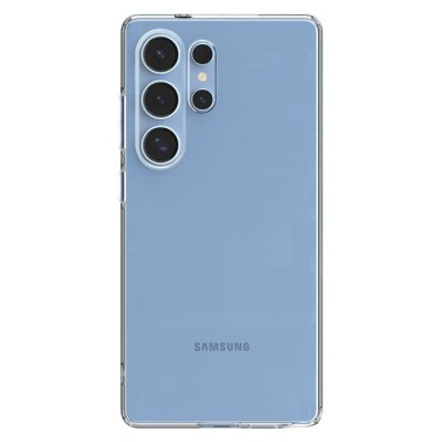 For Samsung Galaxy s25 Edge Fusion Transparent Clear Hybrid Case Cover - Blue