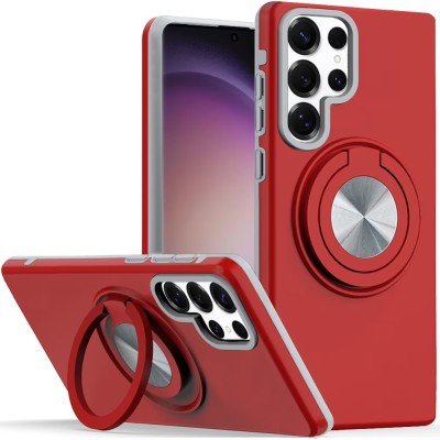 For Samsung s25 FE Metal Diamond CD Pattern Design Matte  Finished Hybrid with Rotational Ring [Car Mount Friendly] Case - 3