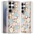 For Samsung s26 Edge Butterfly Moveable Grip Stand With Small Diamonds Meta Buttons HQ Hybrid - Rose Gold