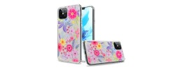 For iPhone 12 Pro Max 6.7 Trendy Fashion Design Hybrid Case Cover - Happy Garden