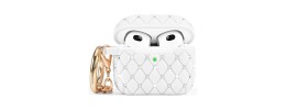 For AirPods 1/2 Deluxe Diamond Bling Glitter Case Cover - Silver