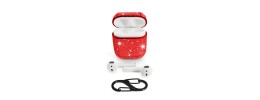 For AirPods 1/2 Royal Bling Glitter Diamond Case Cover - Red