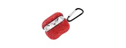 For AirPods 3 Royal Bling Glitter Diamond Case Cover - Red