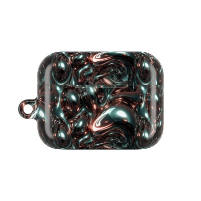 For AirPods Pro IMD Design Case Cover with Metal Hook - H