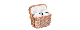 For AirPods Pro Royal Bling Glitter Diamond Case Cover - Gold