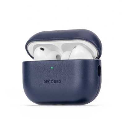 For AirPods Pro Tough Heavy Duty Hybrid Case Cover - Navy Blue/Pink