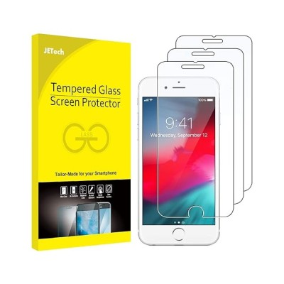 For Apple iPhone 6 Plus 6s Plus 5.5 inch Bulk White Paper Card Package Tempered Glass