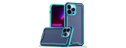 For Apple iPhone XR Rank Tough Strong Modern Fused Hybrid Case Cover - Blue