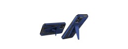 For Apple iPhone XR Rocker Kickstand Tough Shockproof Hybrid Case Cover - Dark Blue