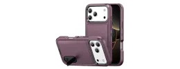 For Apple iPhone XR PEAK 3in1 Toughest Hybrid with Stand Cover Case - Burgundy/Black