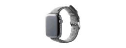 For Apple Watch Size 38/40/41mm Luxury Leather Watch Band - Grey