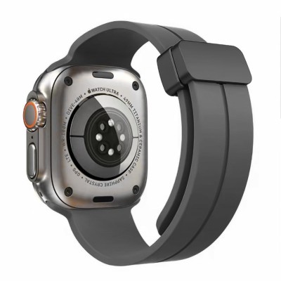 For Apple Watch Size 38/40/41mm New Fashion Silicone Watch Band - Gray