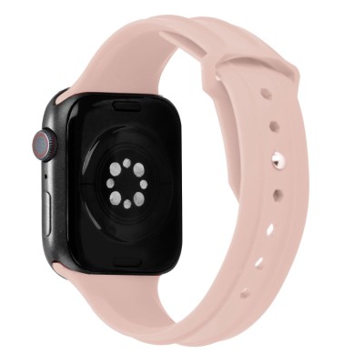 For Apple Watch Size 38/40/41mm New Fashion Silicone Watch Band - Light Pink