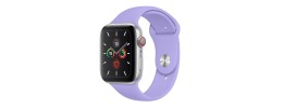 For Apple Watch Size 38/40/41mm New Fashion Silicone Watch Band - Light Purple