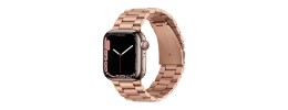 For Apple Watch Size 38/40/41mm Stainless Steal Watch Band - Rose Gold
