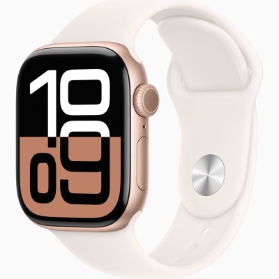 For Apple Watch Size 49mm Full Coverage RoseGold with Tempered Glass iWatch Screen Frame - Chromed Rose Gold+Black