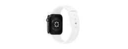 For Apple Watch Size Ultra 49/42/44/45mm New Fashion Silicone Watch Band - White
