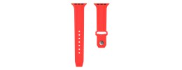 For Apple Watch Size Ultra 49/42/44/45mm Premium Silicone Watch Band - Red