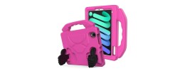 For Apple iPad 9.7 inch Thumbs Up Kickstand Shockproof Tablet Case Cover - Hot Pink