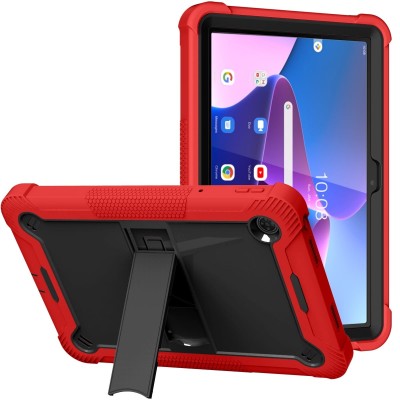 For Apple iPad Air 13inch 2024 Tough Tablet Strong Kickstand Hybrid Case Cover - Red