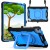 For Apple iPad Air 4 / iPad Air 5 / iPad Pro 11 inch 3in1 Tablet Tough Hybrid Rotating 360 Degree Kickstand - Black+Blue
