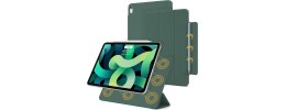 For Apple iPad Air 4 / iPad Pro 11 inch Tablet Unique Design Magnetic Ring Stand Case Cover - Green Camo