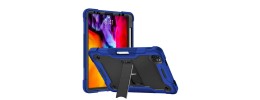 For Apple iPad Pro 12.9 inch (2021) Tough Tablet Strong Kickstand Hybrid Case Cover - Dark Blue
