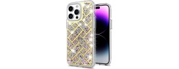 For Apple iPhone 11 (XI6.1) Bling Hybrid Case Cover - D