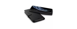 For Apple iPhone 11 Pro MAX (XI6.5) PU Leather Window Flap Case with Cover - Black