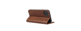 For Apple iPhone 11 Pro MAX (XI6.5) Premium Wallet MultiCard Holder Money Zipper With Magnetic Flap - Brown