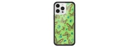 For Apple iPhone 11 Pro MAX (XI6.5) SPLENDID Glitter Butterfly Design TPU Case Cover - Midnight Green