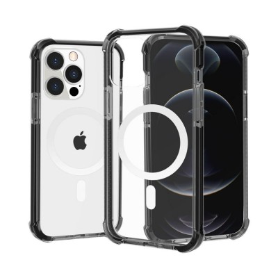 For Apple iPhone 11 Pro MAX (XI6.5) Sturdy Ultra Thick 3mm Transparent Hybrid Case Cover - Clear
