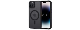 For Apple iPhone 11 Pro MAX (XI6.5) Well Protective Magentic Ring Stand Camera Protective Cover Case - Black