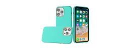 For Apple iPhone 11 (XI6.1) Classy Slick Chromed Around Hybrid Case Cover - Teal